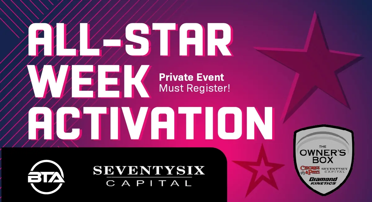 All-Star Week Activation private event promotional graphic