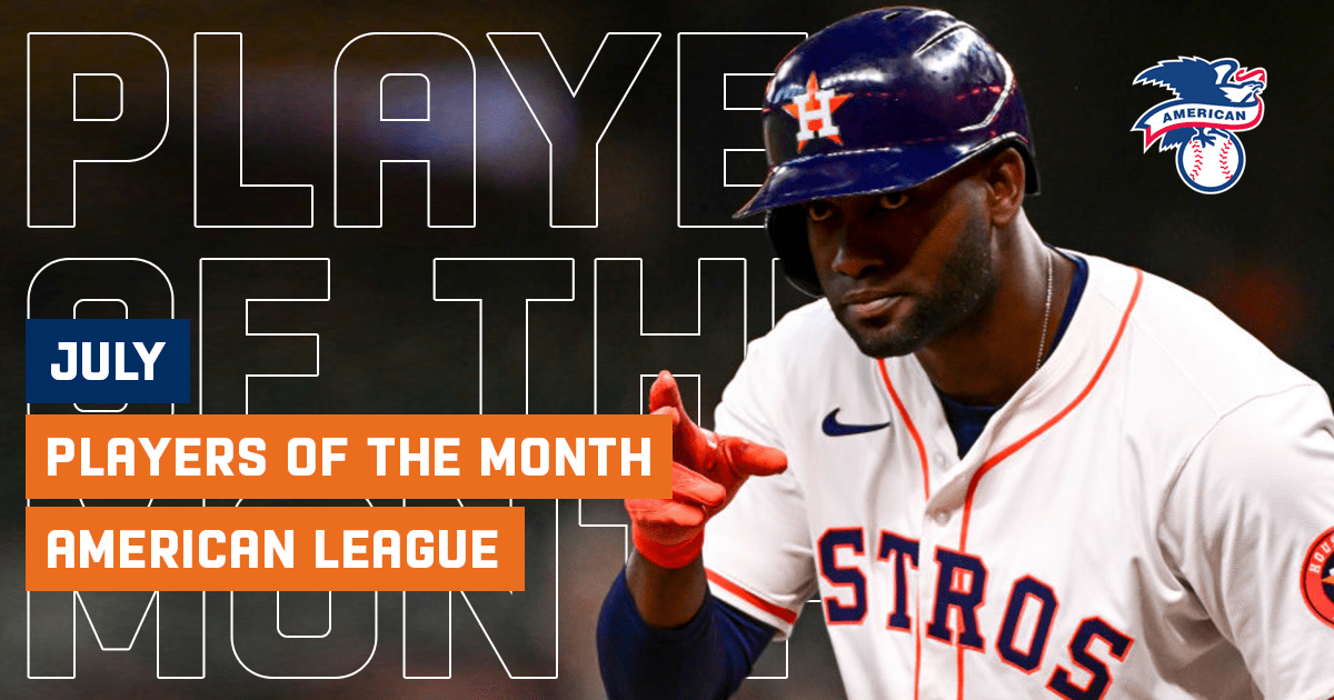 AL Players of the Month: July 2026