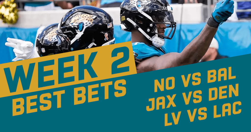 NFL Week 2 Best Bets for Sunday