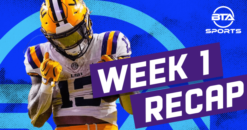 CFB Week 1 Recap