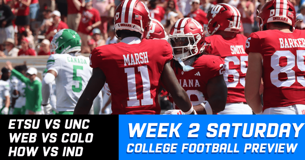 Week 2 CFB Preview