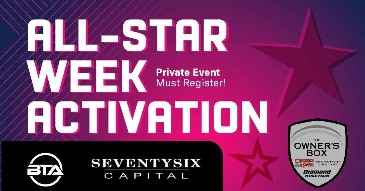 All-Star Week Activation private event promotional graphic