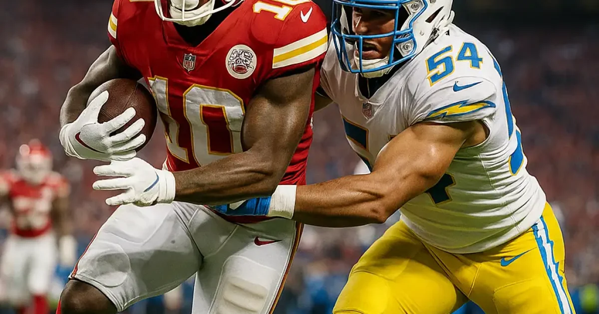 Chiefs vs Chargers Game Analysis