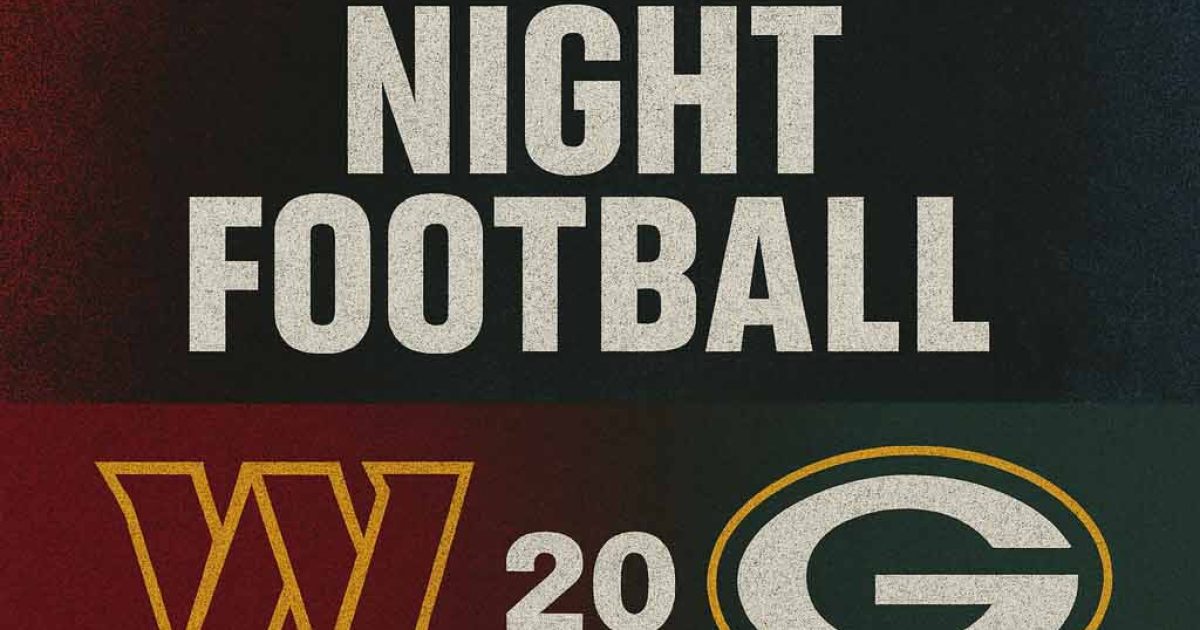 Thursday Night Football: Commanders vs Packers, final score 28-20