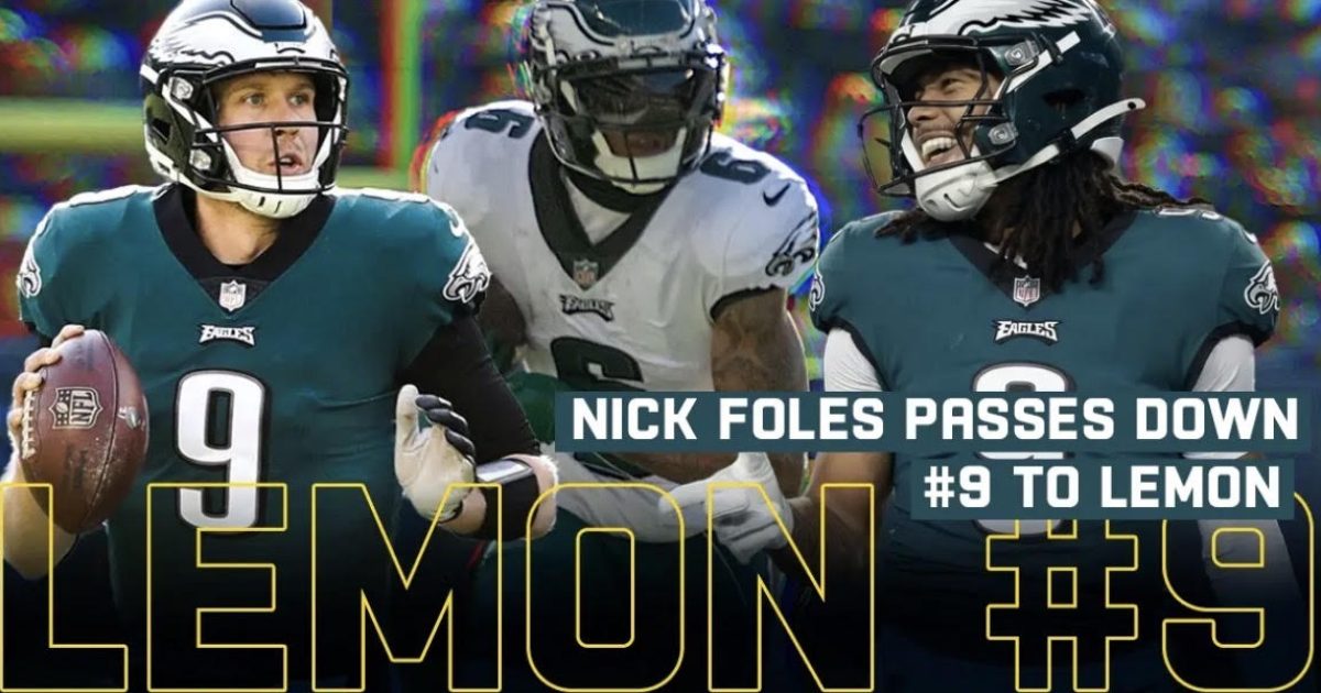 Nick Foles Grants Makai Lemon #9